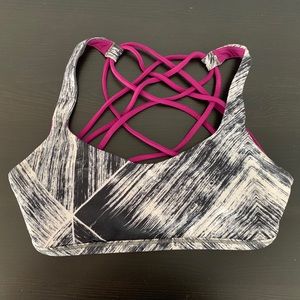 lululemon athletica Black and White Sports Bra